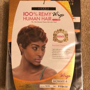 Seven beautiful wigs